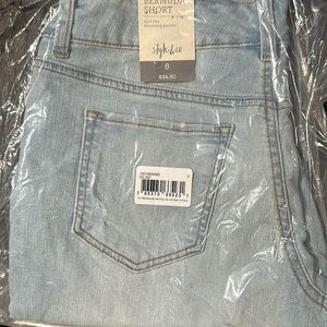 These are Bermuda shorts, they are new and they have not been wore